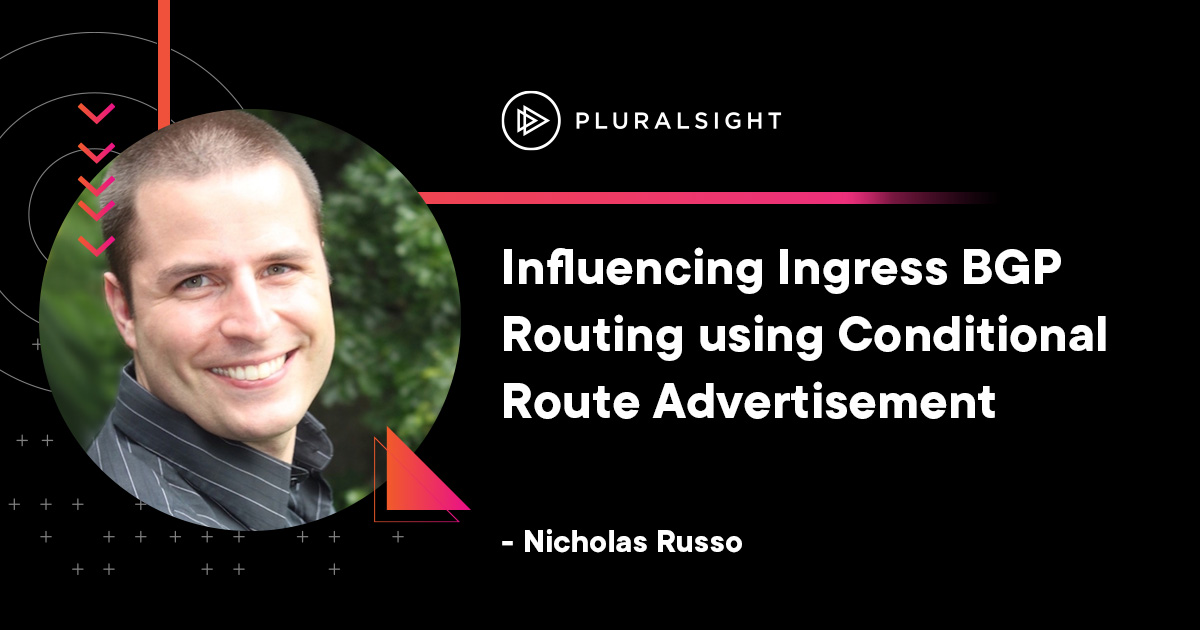Influencing Ingress BGP Routing using Conditional Route Advertisement