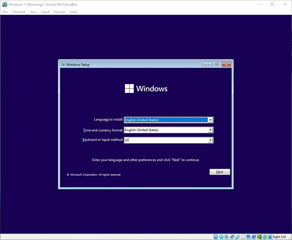 “How to Install Windows 11 in Virtualbox”