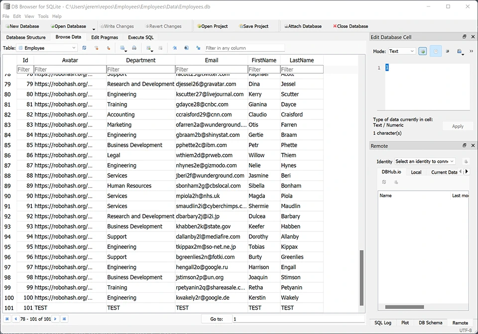 How to use SQLite in Blazor