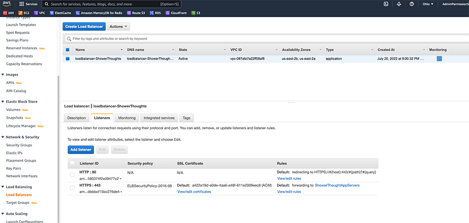 Application Load Balancer